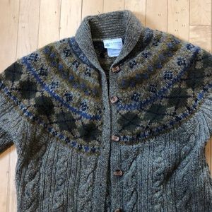 Laura Ashley wool cardigan m